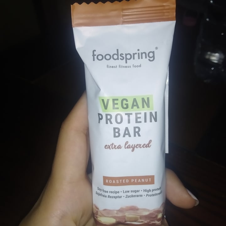 Foodspring Vegan Protein Bar Extra Layered Review abillion