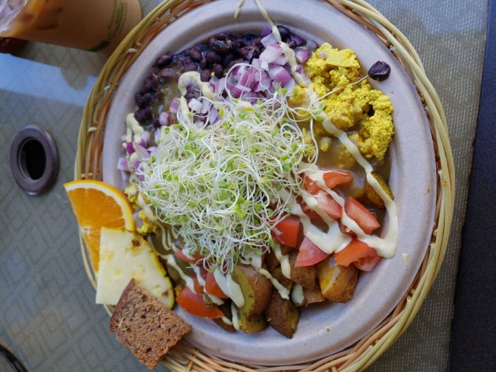 photo of Evolution Bakery & Cafe Tofu Rancheros shared by @rhiannaaxon on  25 Sep 2018 - review