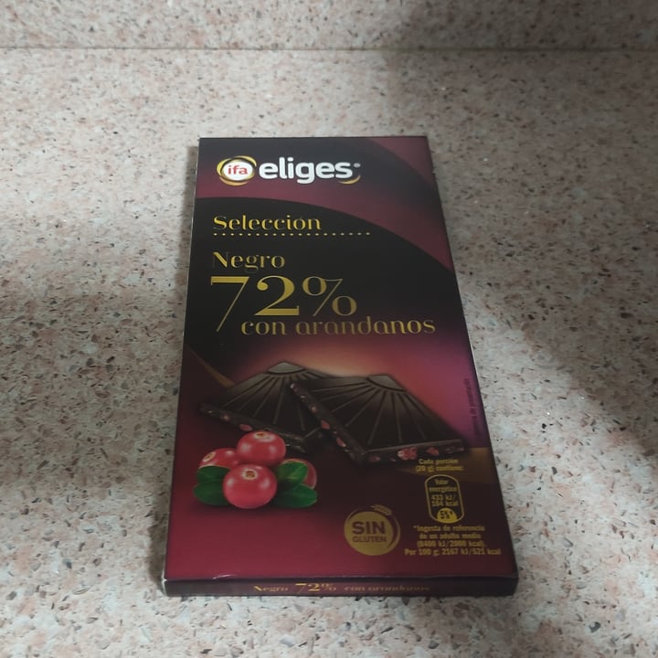 photo of Eliges 72% Chocolate Negro shared by @galizaenpe on  09 Dec 2022 - review