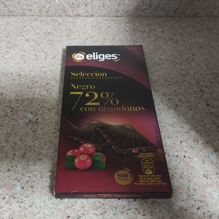 review photo of Eliges 72% Chocolate Negro shared by @galizaenpe on 09 Dec 2022 - review