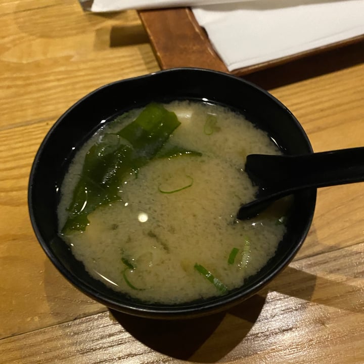 photo of Tane Vegan Izakaya Miso soup shared by @summerlebrun on  12 Jun 2021 - review
