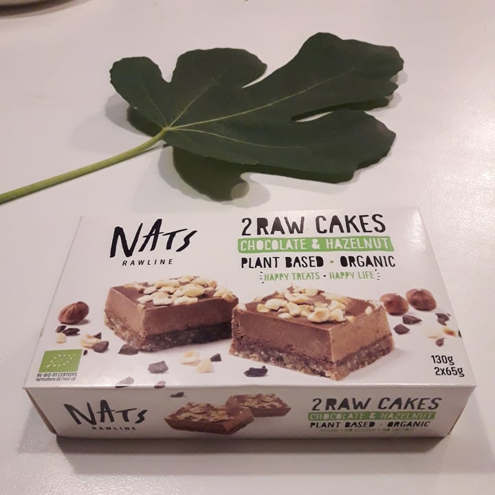 photo of Nats Rawline Raw Cakes Chocolate-hazelnut shared by @peter-plant-power on  05 Nov 2022 - review