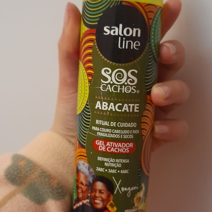 photo of Salon line Ativador de cachos de coco da SalonLine shared by @perllasiqueira on  19 Jun 2022 - review