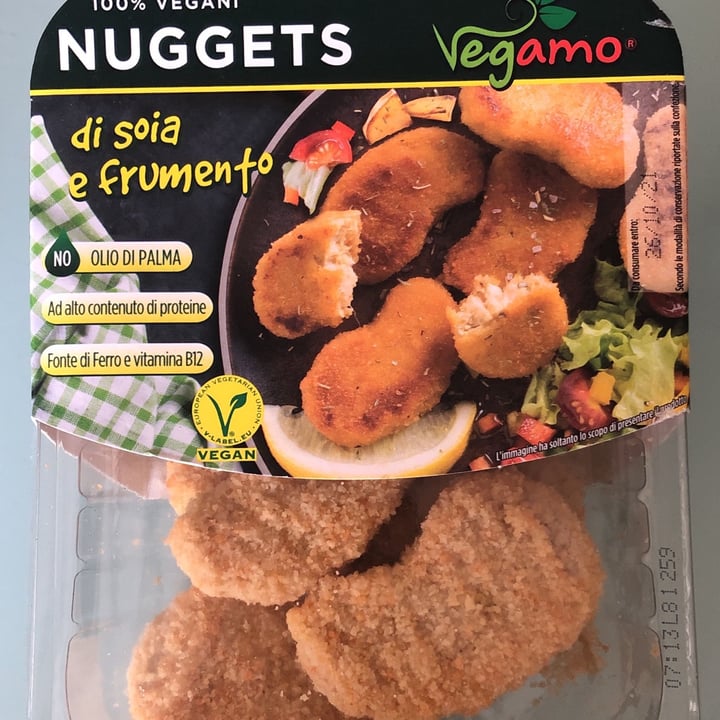 review photo of Vegamo Nuggets di soia e frumento shared by @missyoupinu on 01 Oct 2021 - review