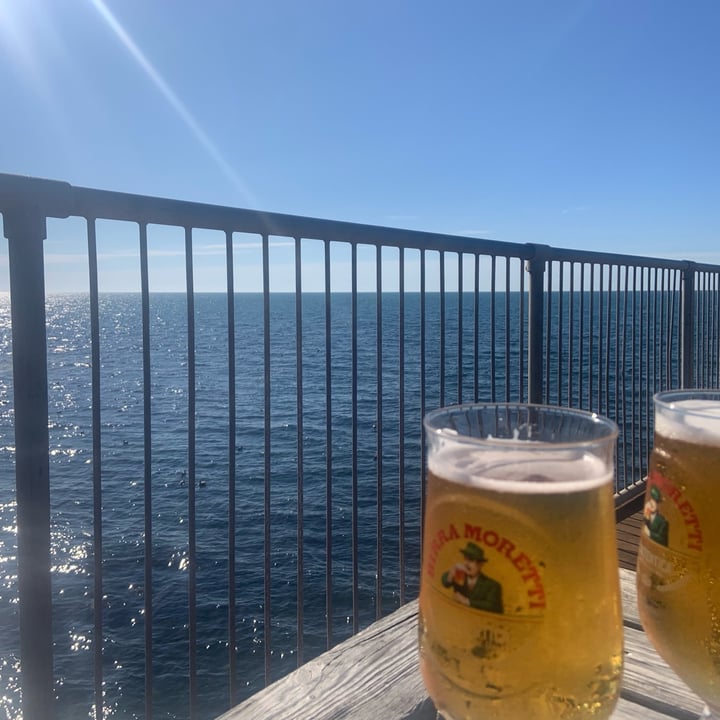 photo of Upstairs at the Pier Birra Moretti shared by @sarahlynne on  31 Aug 2022 - review