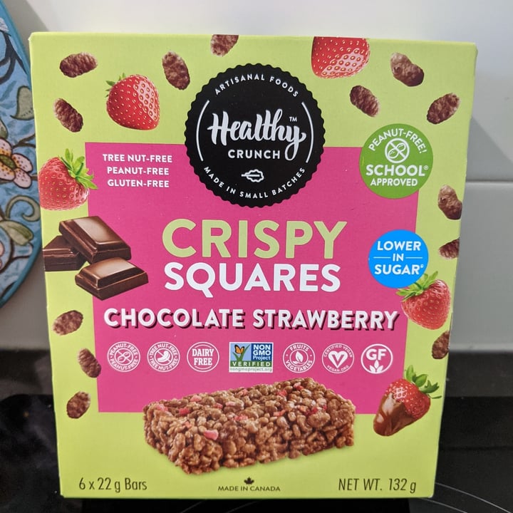 photo of Healthy Crunch Crispy Squares - Chocolate Strawberry shared by @gdgrrl on  18 Jun 2021 - review