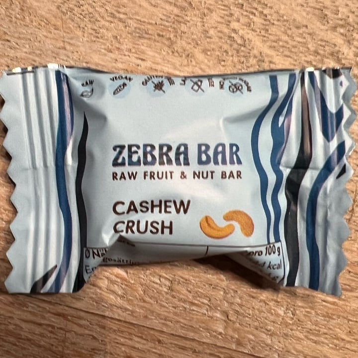 photo of Zebra Bar Cashew Crush shared by @holly808 on  02 Dec 2022 - review