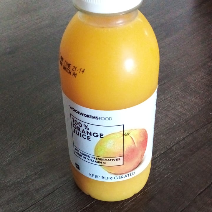 photo of Woolworths Food 100% Orange Juice shared by @sh0na on  25 Feb 2022 - review