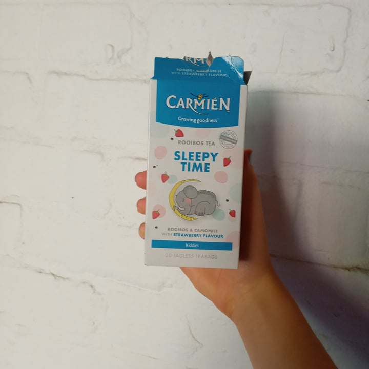 review photo of Carmien Strawberry chamomile tea shared by @jessicaturck on 18 May 2021 - review