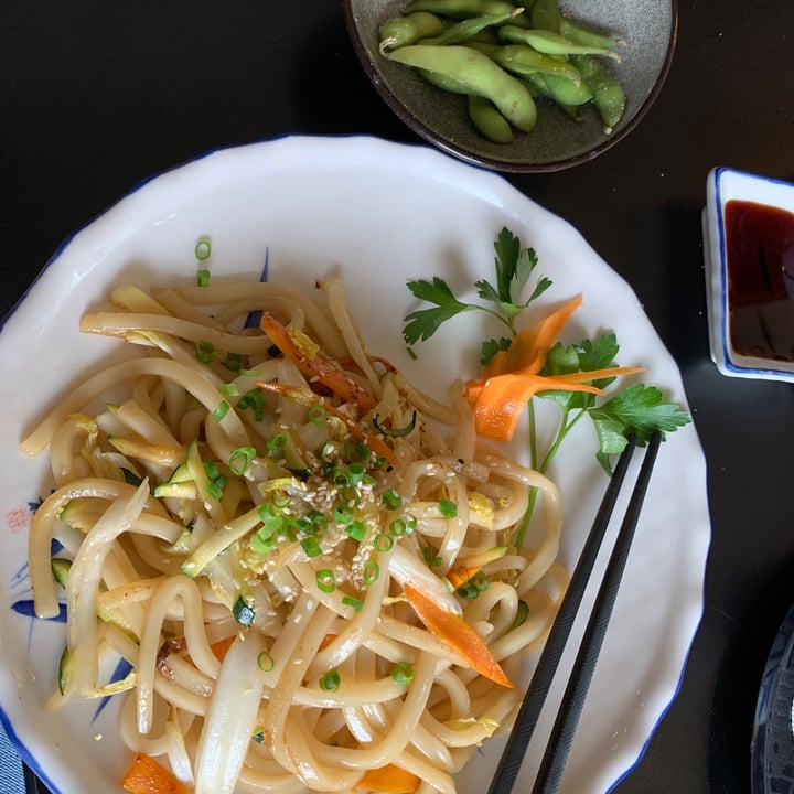 photo of Sushi Restaurant Gingko Fried Udon Noodles shared by @murloc on  08 Jul 2020 - review
