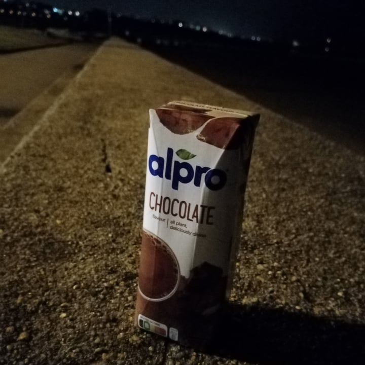 review photo of Alpro Chocolate Flavored Soya Milk 250ml shared by @andreag97 on 15 Dec 2021 - review