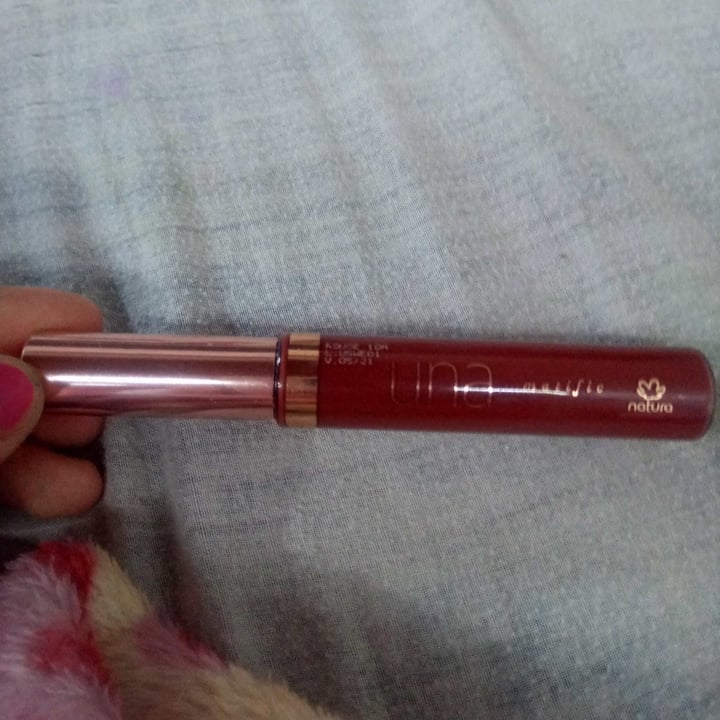 photo of Natura Aquarela labial liquido matte rouge shared by @milycesar on  01 Feb 2021 - review