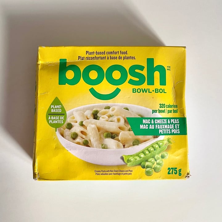 photo of Boosh Mac & Cheeze & Peas shared by @gabba on  11 Aug 2021 - review