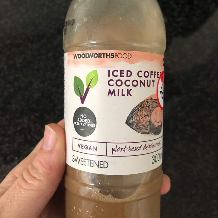 photo of Woolworths Food Iced Coffee Coconut Milk shared by @benwolf on  20 Sep 2020 - review