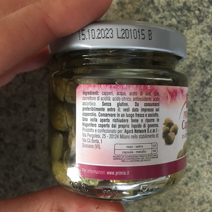 photo of Primia Capperi In Aceto Di Vino shared by @morganaaa on  24 Feb 2021 - review