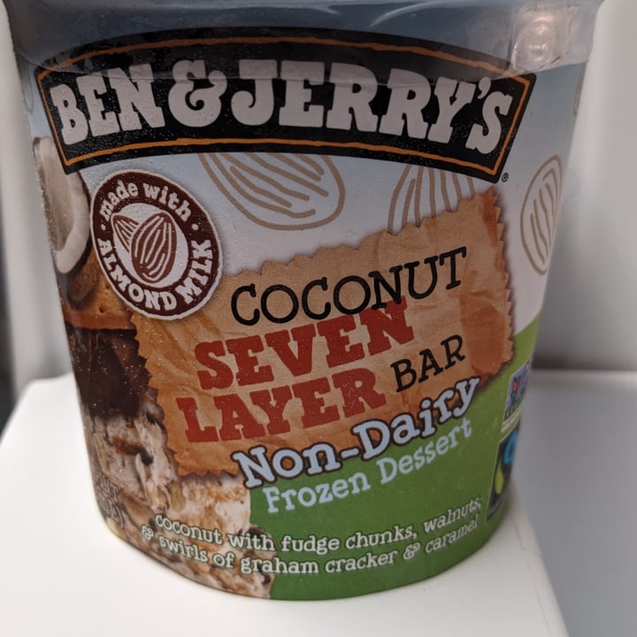 review photo of Ben & Jerry's Coconut Seven Layer Bar Non-Dairy Frozen Dessert shared by @maltinej on 08 Jun 2021 - review