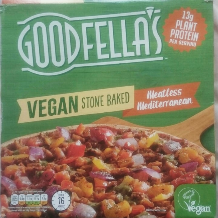 photo of Goodfella's Meatless Mediterranean Stone Baked Pizza shared by @sunmoony on  03 Jan 2021 - review