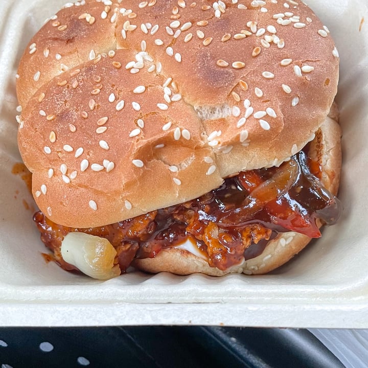 photo of Green New American Vegetarian Secret BBQ Sammie shared by @alleycatz on  10 Aug 2022 - review