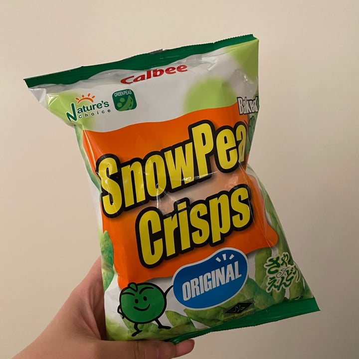 photo of Calbee Snow Pea Crisps shared by @blxck on  22 Nov 2021 - review