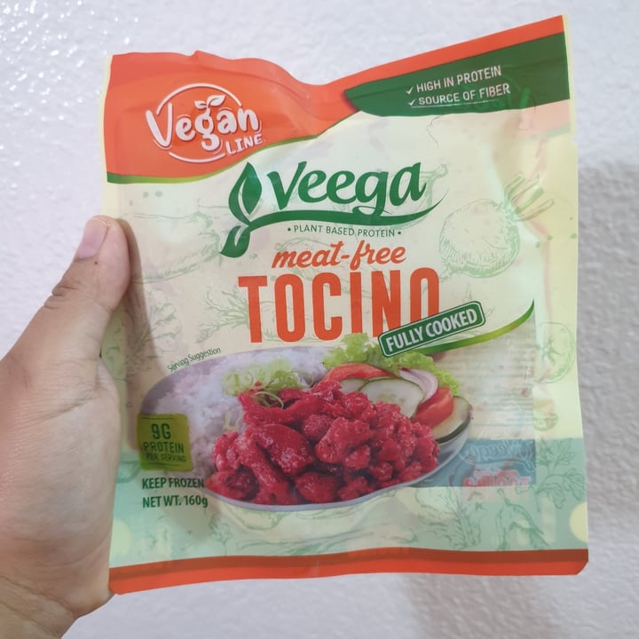 photo of Veega Meat-Free Tocino shared by @mrslianneviibii on  28 Jul 2022 - review