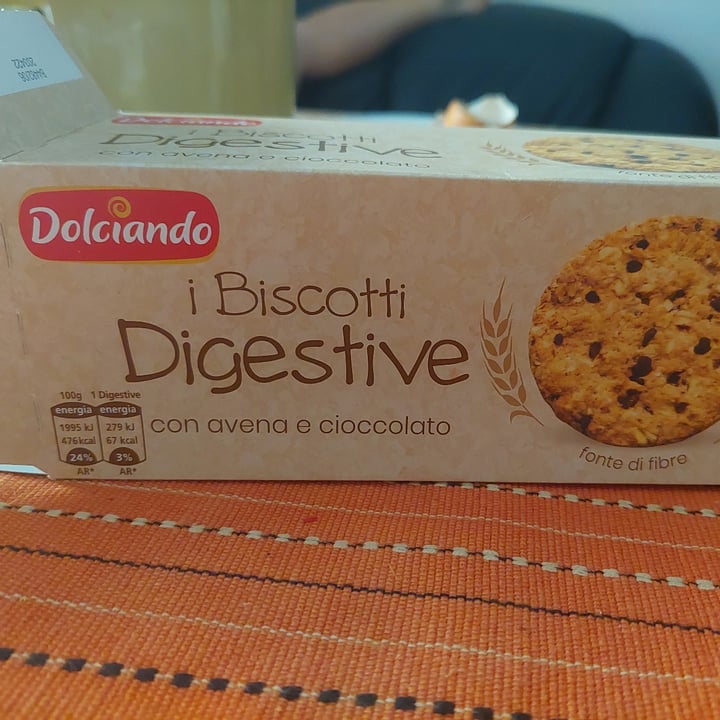 photo of Dolciando Biscotti Digestive Con Avena E Cioccolato shared by @franciscatordai on  28 Jun 2022 - review