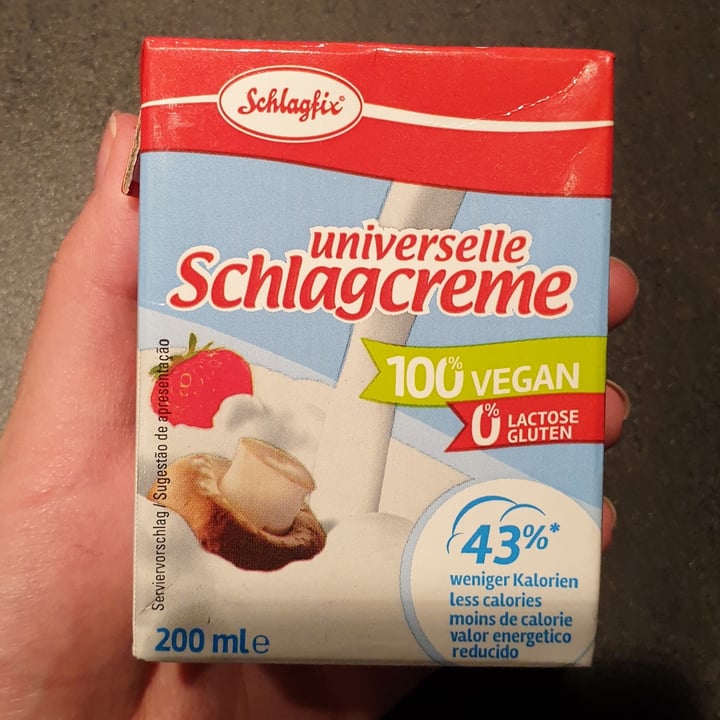 photo of Schlagfix Universelle Schlagcreme shared by @sotofu on  04 Nov 2021 - review