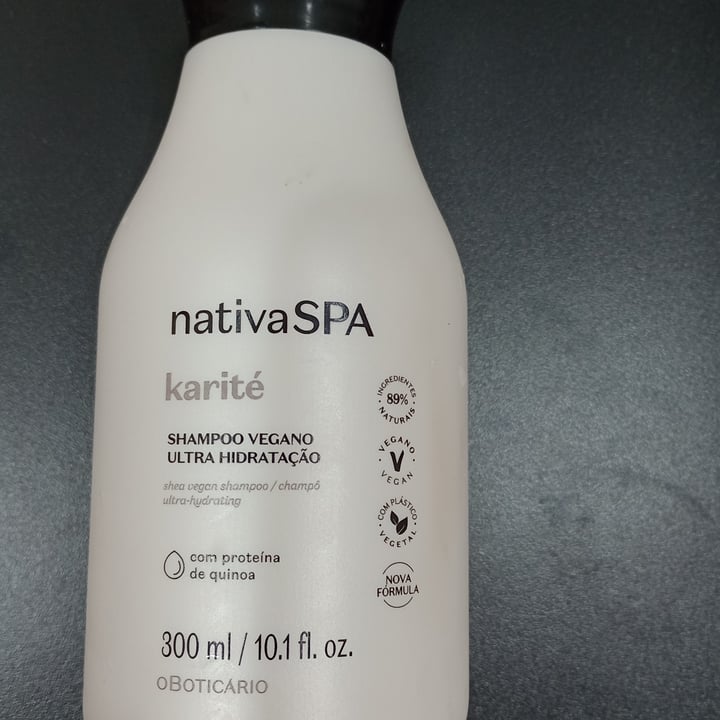 photo of O Boticário shampoo karite shared by @bibis on  21 Sep 2022 - review