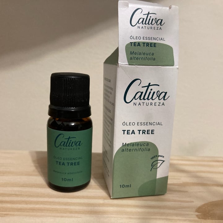 photo of Cativa Natureza Óleo Essencial De Tea Tree shared by @vanessinha on  07 May 2022 - review