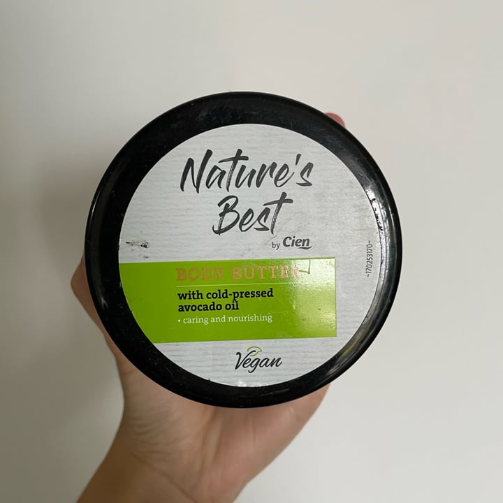 photo of Nature’s best by cien Body Butter With Cold-pressed Avocado Oil shared by @mariaeugsanchez on  29 Mar 2022 - review
