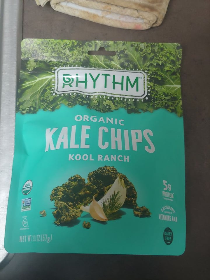 photo of Rhythm Superfoods Kool Ranch Kale Chips shared by @vecanter on  10 Feb 2020 - review