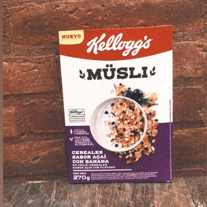review photo of Kellogg's Cereales Sabor Açaí Con Banana shared by @hannavila on 21 Jul 2020 - review