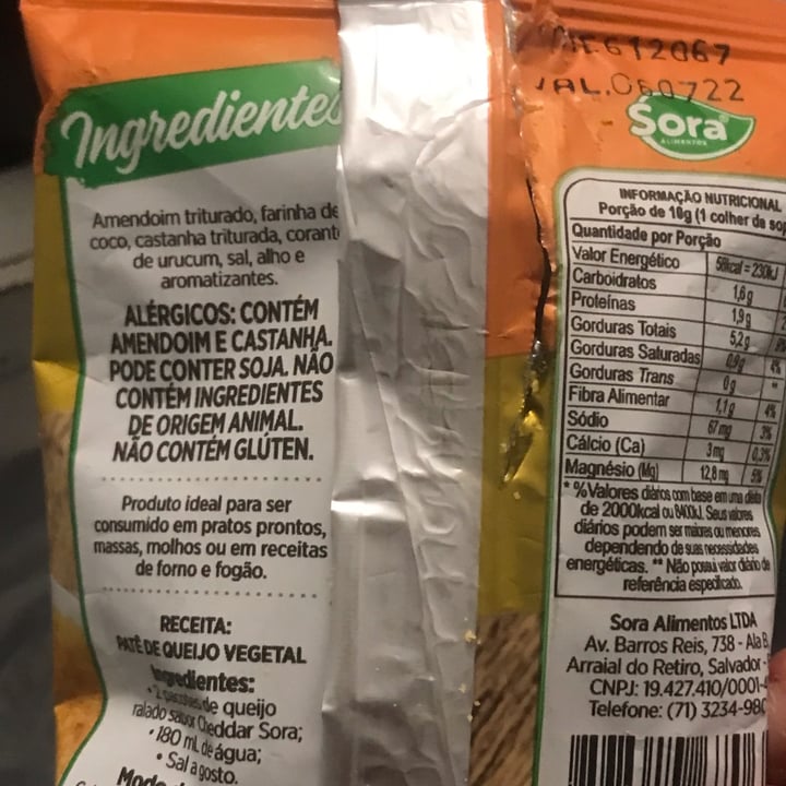review photo of Sora Queijo Ralado Cheddar shared by @lovec on 10 May 2022 - review