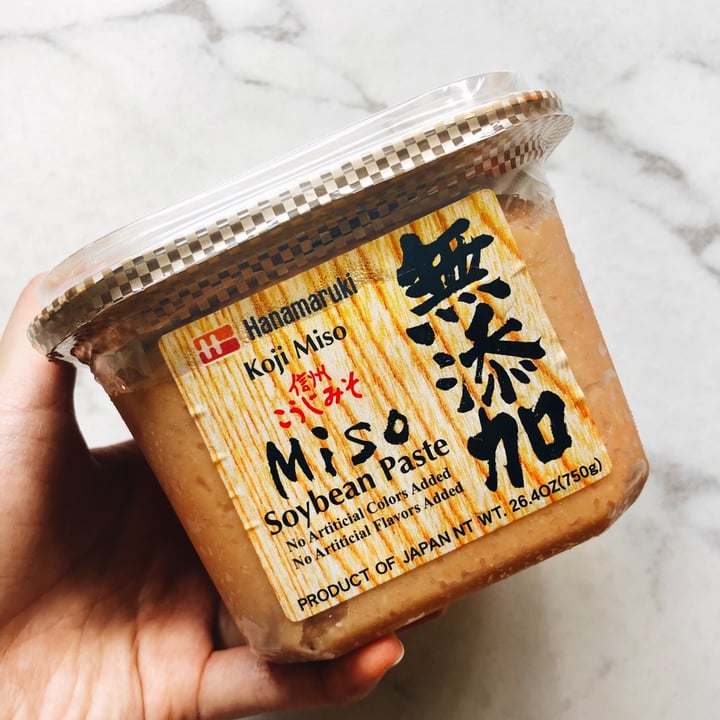 photo of Hanamaruki Koji Miso Soyabean Paste shared by @consciouscookieee on  19 May 2020 - review