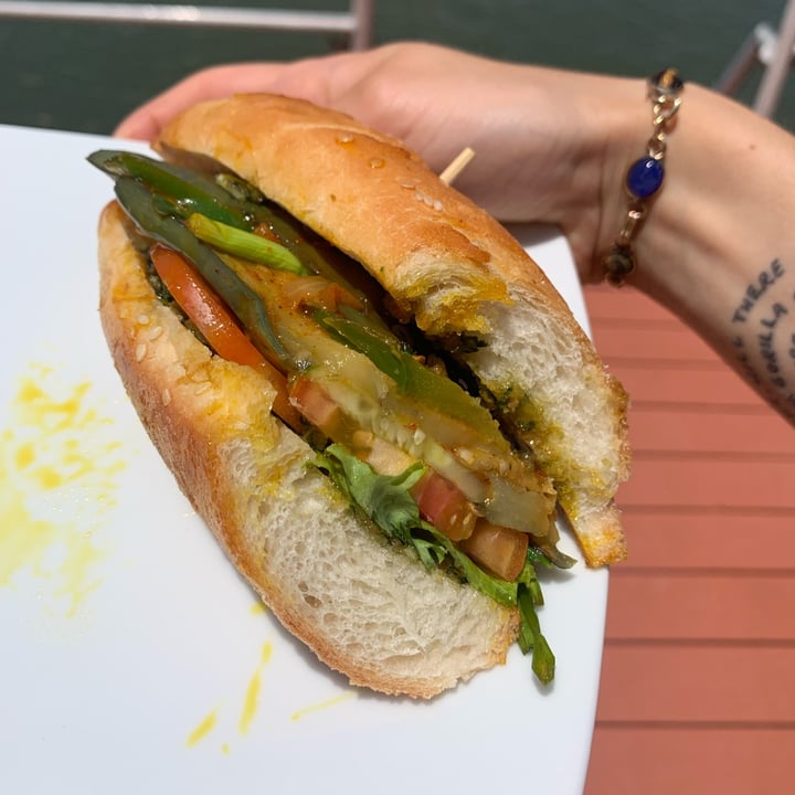photo of Canvas & Orchids Retreat | Glamping in Cambodia Grilled Vegetable And Thai Pesto Baguette shared by @tiascaz on  12 Jun 2022 - review