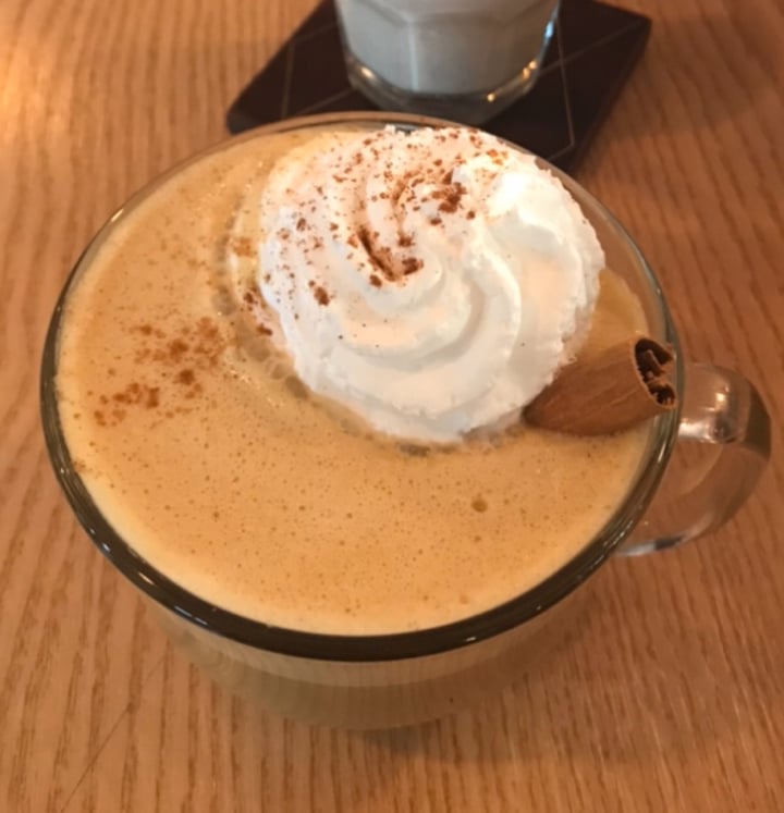 photo of Plant Café & Kitchen Pumpkin Spice Latte shared by @vanessaainsley on  22 Apr 2020 - review