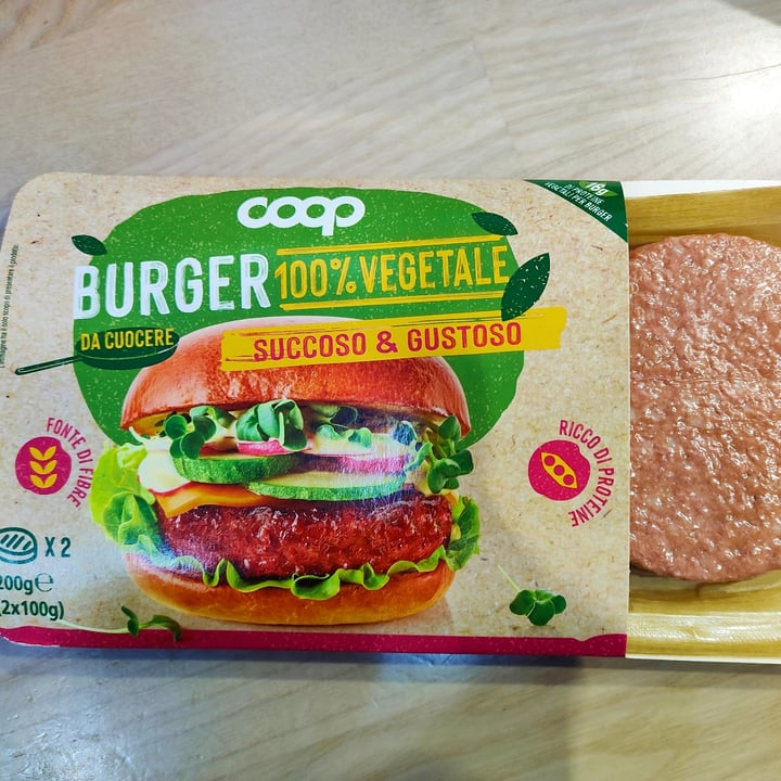 photo of Coop Burger 100% vegetali Sucoso & Gustoso  shared by @verru on  20 Nov 2022 - review