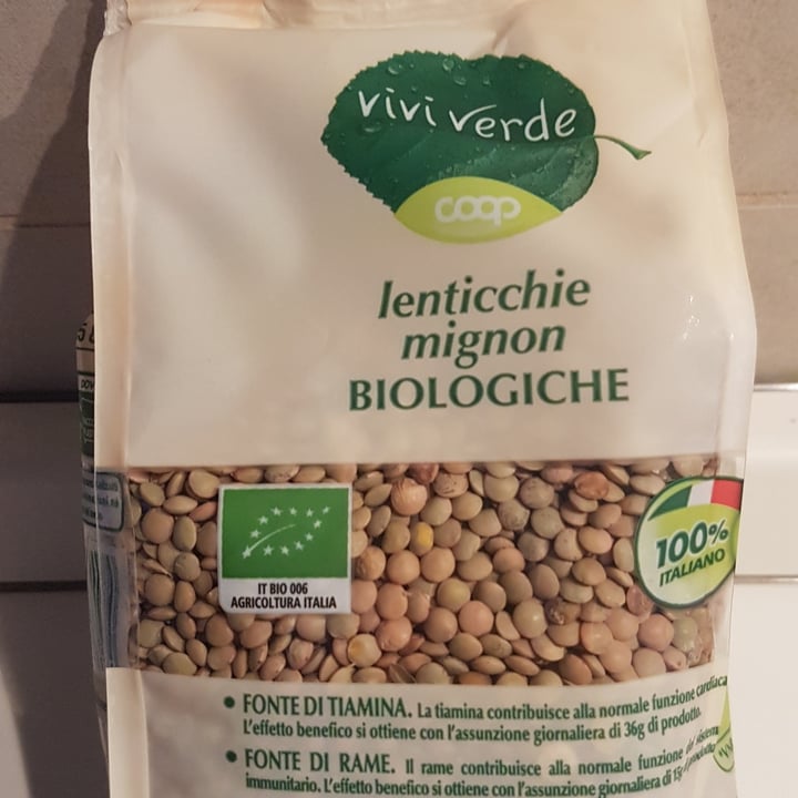 photo of Vivi Verde Coop Lenticchie mignon biologiche shared by @linab on  12 Mar 2022 - review