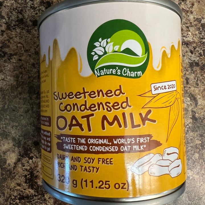 photo of Nature's Charm Sweetened condensed oat milk shared by @wmoon on  11 Dec 2021 - review