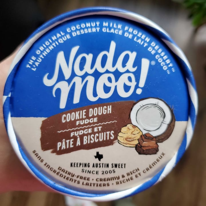 review photo of NadaMoo! Cookie Dough Fudge shared by @lzmfftt on 23 Jun 2021 - review
