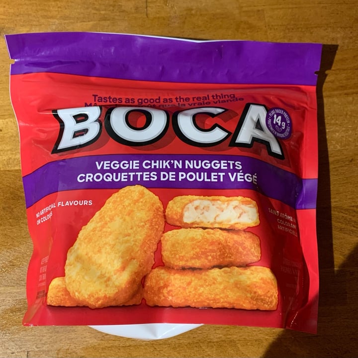 photo of BOCA Chik'n nuggets shared by @stefjet on  10 Dec 2021 - review