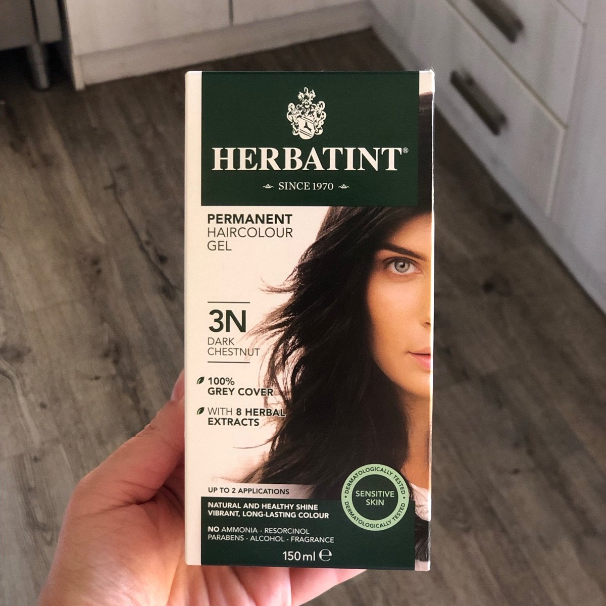 Herbatint Permanent Hair Colour Gel 3N Dark Chestnut Review | abillion