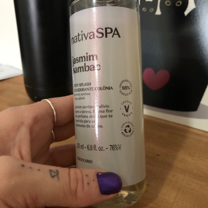 review photo of O Boticário Body Splash Jasmim Sambac shared by @anaaureliano on 16 Jul 2021 - review