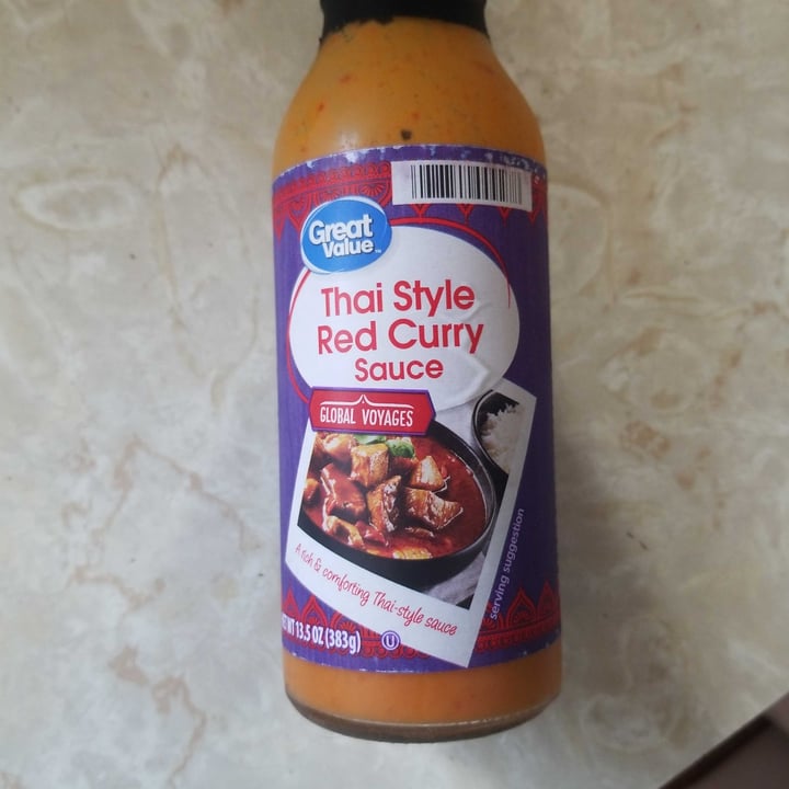 review photo of Great Value Thai Style Red Curry Sauce shared by @bann on 08 Jun 2021 - review
