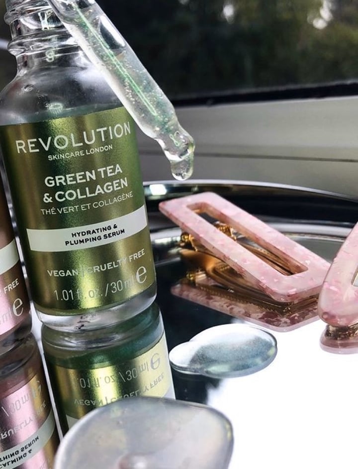 review photo of Revolution Beauty Green tea and collagen shared by @cfveganreviews on 23 Jan 2020 - review