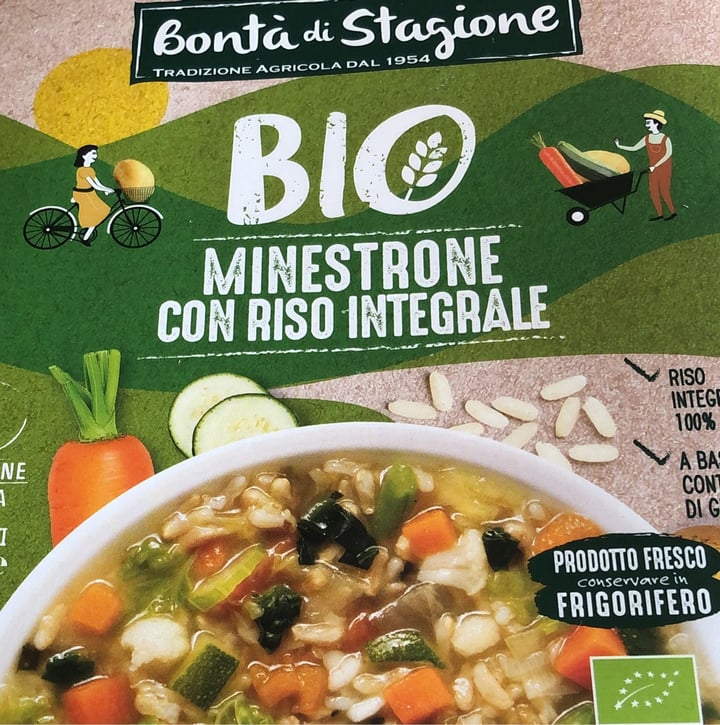 photo of Bontà di stagione Minestrone Con Riso Integrale shared by @carlanadianc on  06 Dec 2022 - review