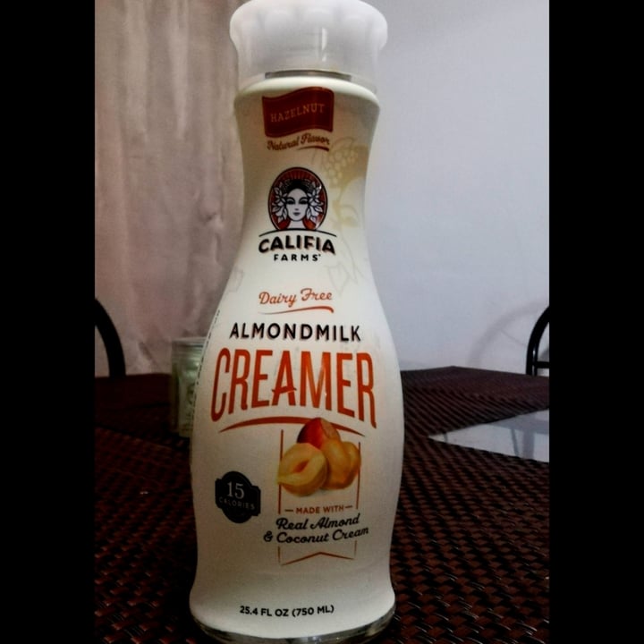 photo of Califia Farms Almondmilk Creamer Hazelnut shared by @anyu on  27 Apr 2021 - review