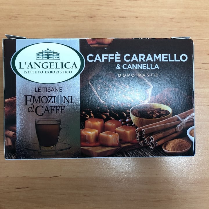 photo of L'angelica Le Tisane - Emozioni al Caffè, Caramello e Cannella shared by @miraveg on  06 Dec 2021 - review