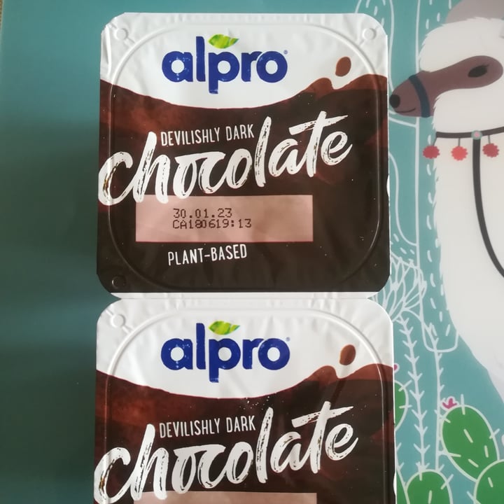 photo of Alpro Devilish Dark Chocolate Dessert shared by @chiarabek on  24 Sep 2022 - review