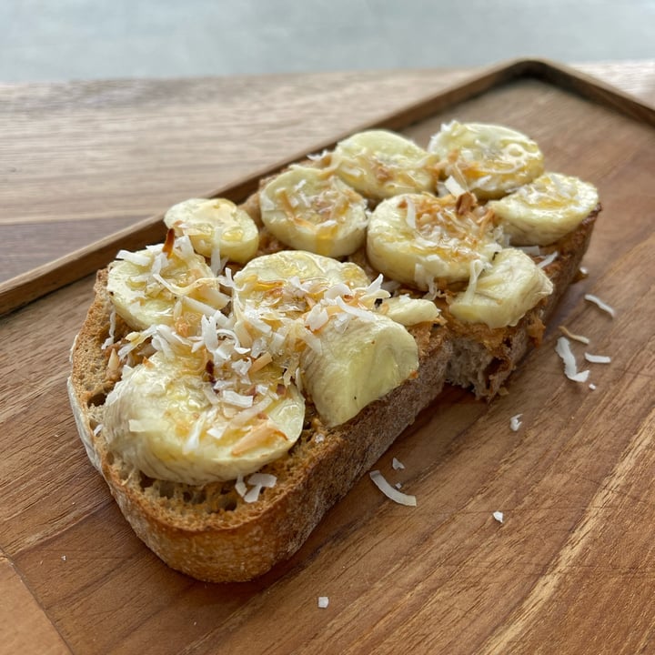 photo of The Social Space - Marina One Toasted Banana + Peanut Butter Toast shared by @ina-n on  08 Oct 2022 - review
