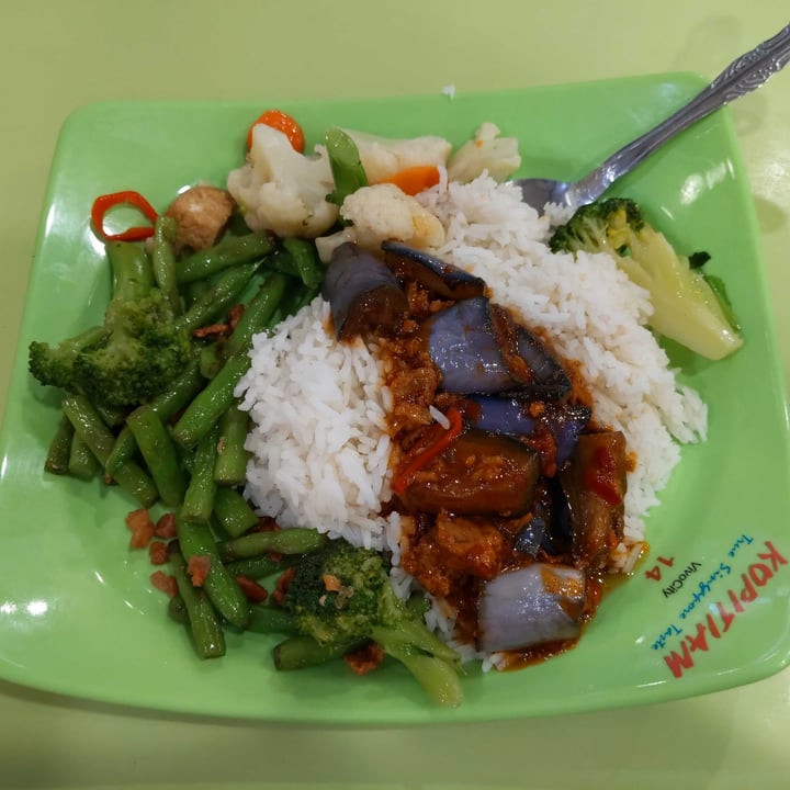 review photo of eVeg Vegetarian Mixed Vegetable Rice shared by @kerct on 17 Dec 2021 - review